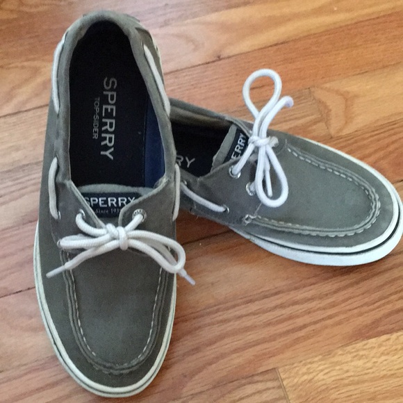 Mens Sperry Topsider Canvas Shoes 